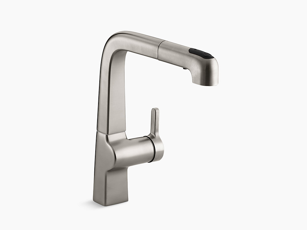 Kohler - Evoke  single-control pullout kitchen faucet 